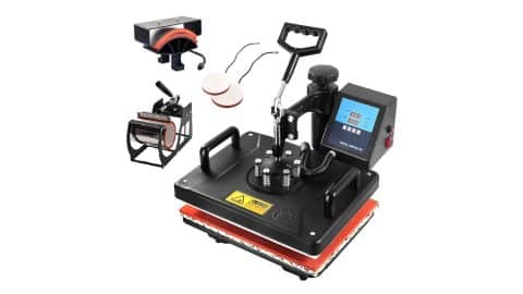 SHUOHAO 5 in 1 Heat Press Machine