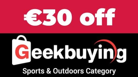 Geekbuying 30 off sports